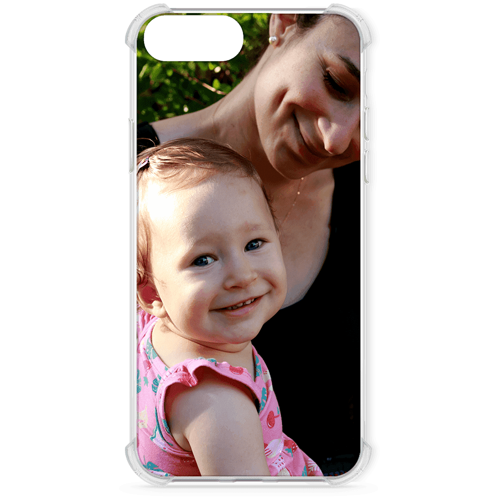 iPhone 7 Plus Picture Case - Clear Bumper
